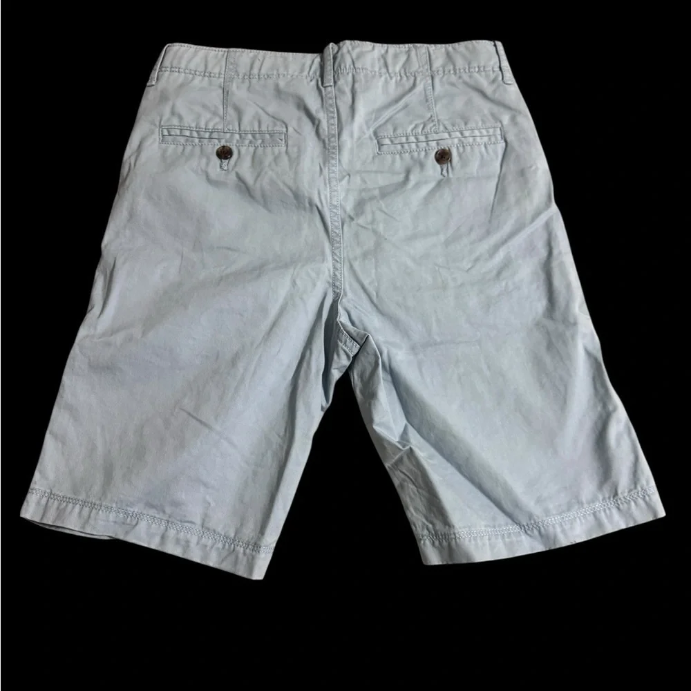 GAP kids Sky Blue Flat Front Shorts
